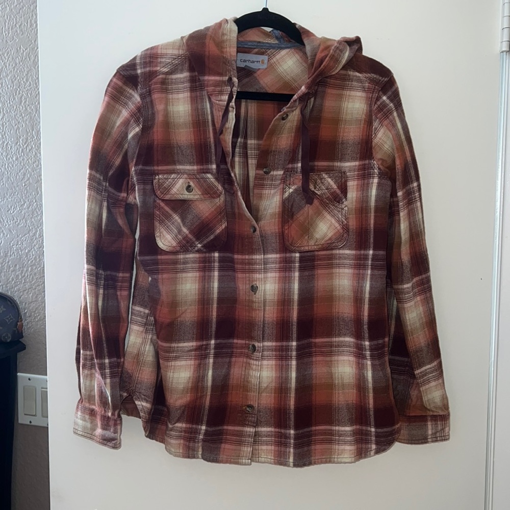 women’s Carhartt flannel